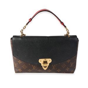 Louis Vuitton Monogram Canvas & Black Cowhide Saint-Placide